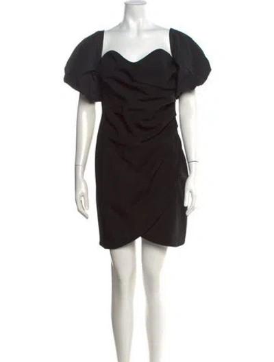 Pre-owned Elliatt Square Neckline Mini Dress In Multi