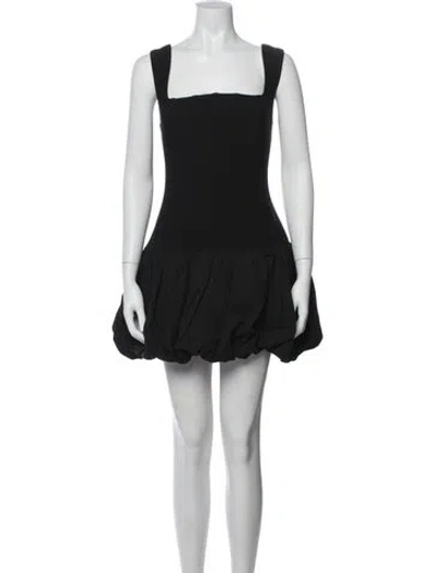 Pre-owned Elliatt Square Neckline Mini Dress W/ Tags In Black