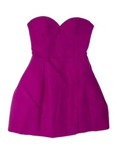 Pre-owned Elliatt Strapless Mini Dress W/ Tags In Purple