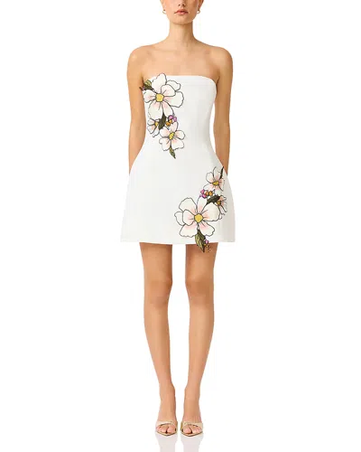 Elliatt Tatiana Mini Dress In White