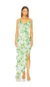 Elliatt Tess Asymmetrical Maxi Dress