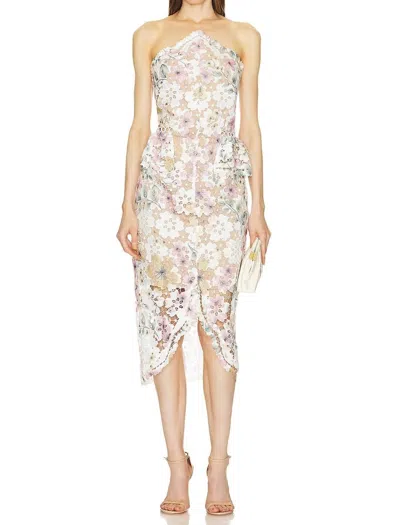 Elliatt Times Floral Dress In Pink Multi