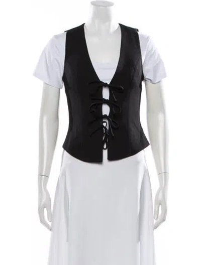 Pre-owned Elliatt Vest In Black