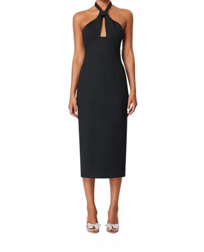Elliatt Victoria Midi Dress In Black