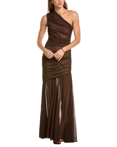 Elliatt Vienna Gown In Brown