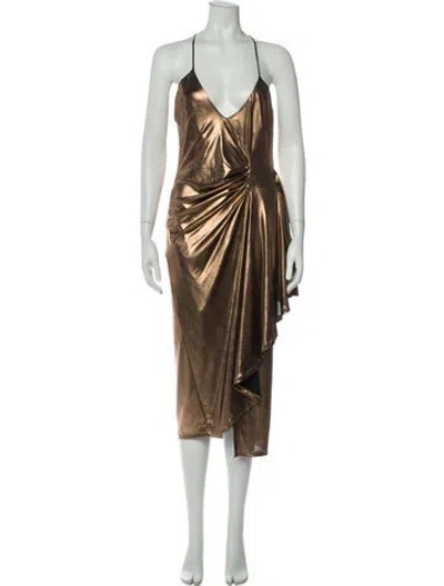Pre-owned Elliatt V-neck Knee-length Dress