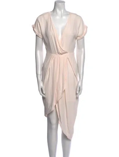 Pre-owned Elliatt V-neck Mini Dress In Pink
