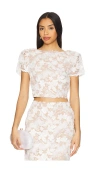 Elliatt Vonni Top In White