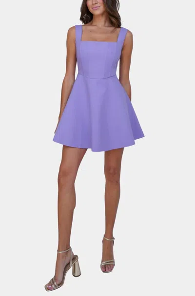Elliatt Women's Candice Mini Dress In Lilac In Blue