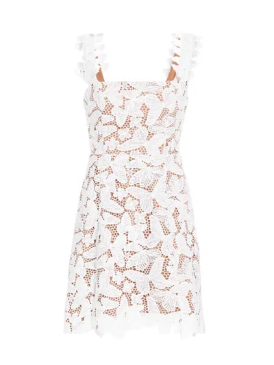 Elliatt Women's Pine Butterfly Lace Dress In Ivory