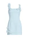 Elliatt Women's Trompe Minidress In Baby Blue