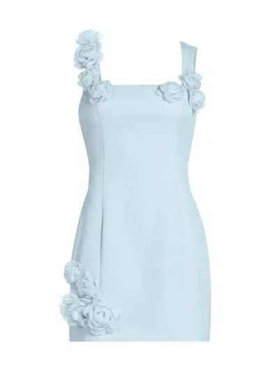 Elliatt Women's Trompe Minidress In Baby Blue