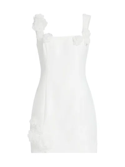 Elliatt Women's Trompe Minidress In Ivory