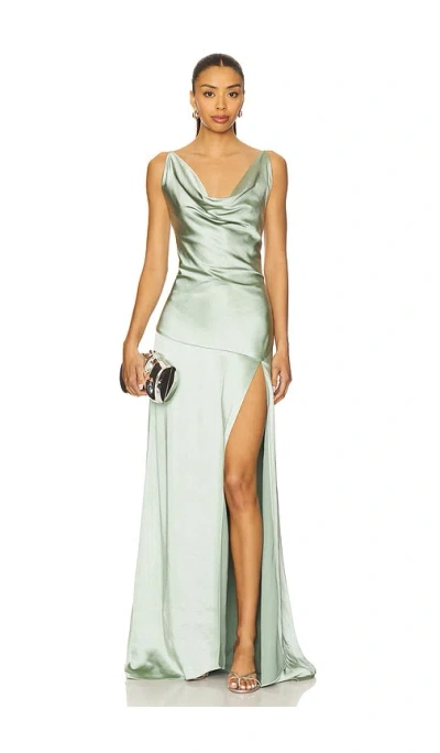 Elliatt X Revolve Drape Satin Gown