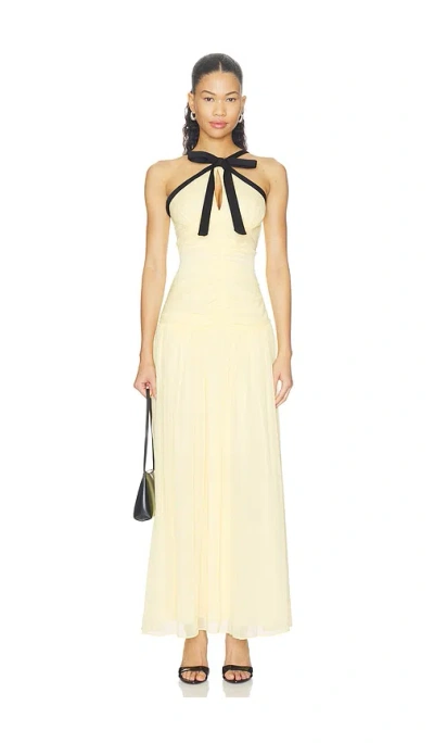 Elliatt X Revolve Freya Maxi Dress In Yellow