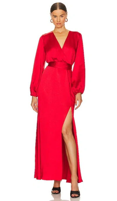 Elliatt X Revolve Kai Maxi Dress In Red