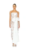 Elliatt X Revolve Lynette Dress In 象牙白