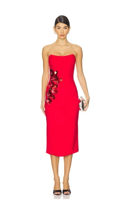 Elliatt Yasmine Maxi Dress In Red