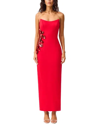 Elliatt Yasmine Midi Dress In Red