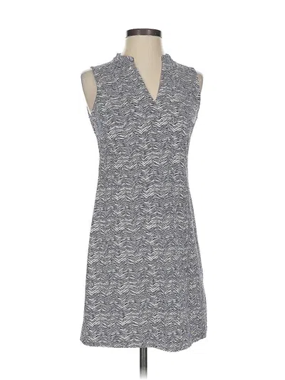 Pre-owned Ellie Kai Casual Dress In Gray