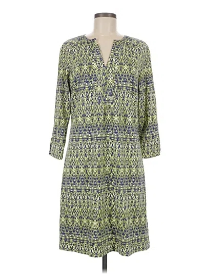 Pre-owned Ellie Kai Casual Dress In Green