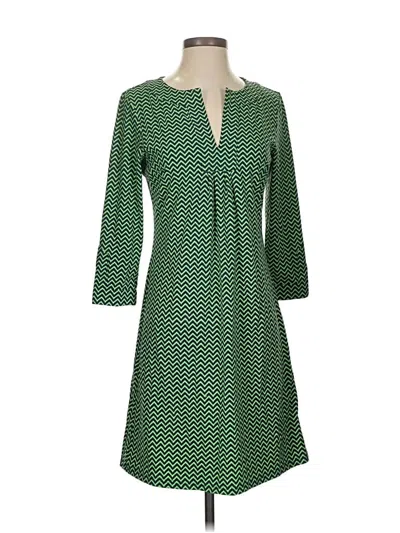 Pre-owned Ellie Kai Casual Dress In Green