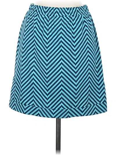 Pre-owned Ellie Kai Casual Skirt In Teal