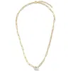 Ellie Vail Cecilia Toi Et Moi Necklace In Gold