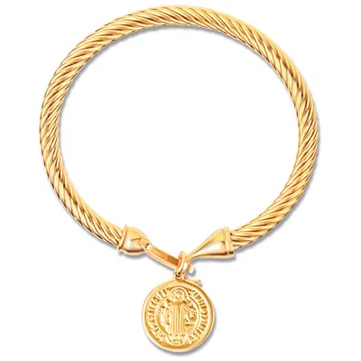 Ellie Vail Jewelry Women's Gold Maya Coin Bracelet