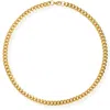 Ellie Vail Liam Cuban Chain Necklace In Gold In Gold