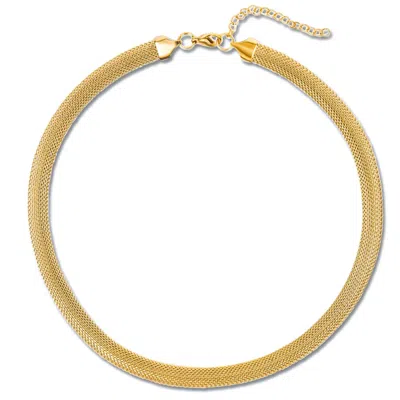 Ellie Vail Women's Della Mesh Chain Necklace In Gold