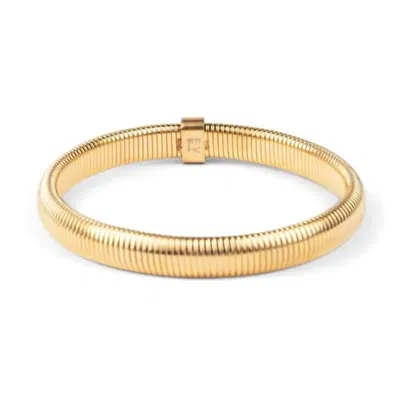 Ellie Vail Wren Coil Bracelet In Gold