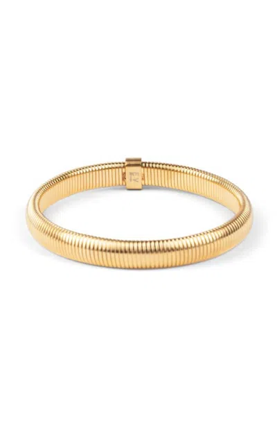 Ellie Vail Wren Coil Bracelet In Gold