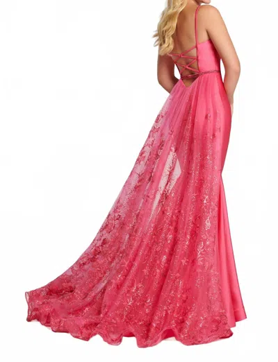 Ellie Wilde Women's Prom Dress In Hot Pink