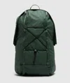 Elliker Kiln Hooded Zip Top Backpack In Green