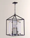 Ellington Aaron 4-light Chandelier In Black