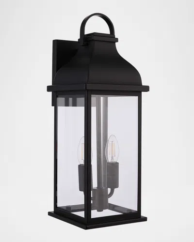 Ellington Bent Tree 19" 2-light Outdoor Wall Lantern In Black