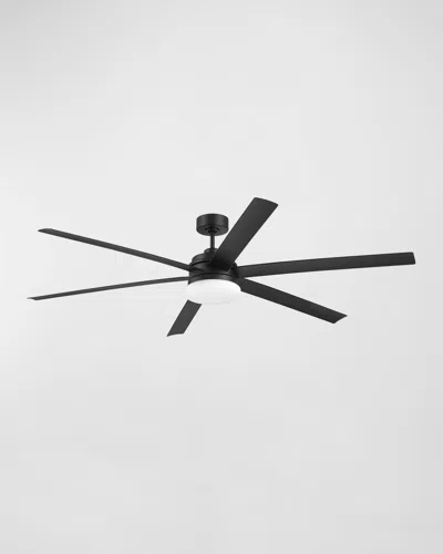 Ellington Chilz 72" Wi-fi Ceiling Fan With Led Light Kit In Black