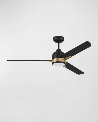 Ellington Fuller 52" Ceiling Fan With Led Light Kit In Black