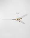 Ellington Fuller 52" Ceiling Fan With Led Light Kit In White