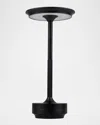 Ellington Riki 11" Rechargeable Led Table Lamp In Black
