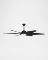 Ellington Zoom 66" Indoor/outdoor Ceiling Fan With Light Kit In Black