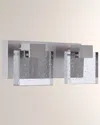 Ellington/litex Alamere 2-light Led Vanity - Brushed Nickel In Brushed Polished Nickel