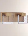 Ellington/litex Alamere 2-light Vanity - Satin Brass In Satin Brass