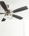 Ellington/litex Dominick 52" Wi-fi Ceiling Fan In Polished Nickel