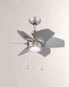 Ellington/litex Propel Ii Ceiling Fan In Brush Polished Nicke