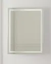 Ellington/litex Rectangular Led Mirror With Defogger And Dimmer, 3000k, 30" X 24" In White