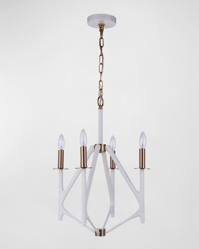 Ellington/litex The Reserve 4-light Foyer Chandelier In White