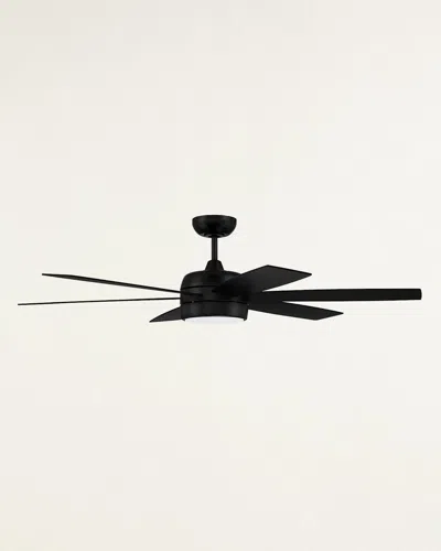 Ellington/litex Trevor Ceiling Fan In Flat Black