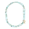 Elliot Young 32" Long Beaded Rondelle Necklace